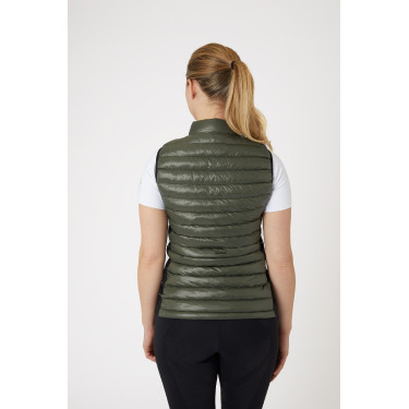 Gilet da equitazione ultraleggero senza maniche B Vertigo Sia da donna Verde edera
