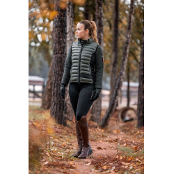 Gilet da equitazione ultraleggero senza maniche B Vertigo Sia da donna Verde edera