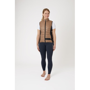 Gilet da equitazione ultraleggero senza maniche B Vertigo Sia da donna Biscotto allo zenzero Beige Gilet da equitazione ultraleggero senza maniche B Vertigo Sia da donna Biscotto allo zenzero Beige