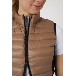 Gilet da equitazione ultraleggero senza maniche B Vertigo Sia da donna Biscotto allo zenzero Beige Gilet da equitazione ultraleggero senza maniche B Vertigo Sia da donna Biscotto allo zenzero Beige