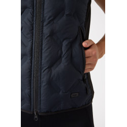 Gilet da equitazione senza maniche da donna Horze Shelly Blu marino scuro