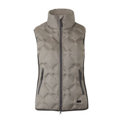 Gilet da equitazione senza maniche da donna Horze Shelly Marrone morel