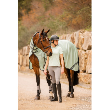 Coperta anti-mosche per equitazione Horze Paso Fino con collo rimovibile e protezione UV Ruscello verde Coperta anti-mosche per equitazione Horze Paso Fino con collo rimovibile e protezione UV Ruscello verde
