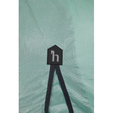 Coperta antimosche Horze Paso Fino con collo e protezione UV Ruscello verde