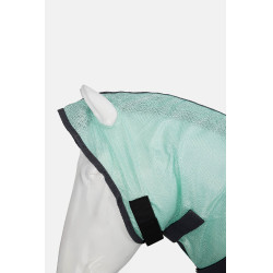 Coperta antimosche Horze Paso Fino con collo e protezione UV Ruscello verde