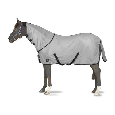 Coperta antimosche equitazione UV con collo rimovibile Horze