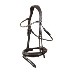 Briglia anatomica Horze Lockhart Marrone caffè