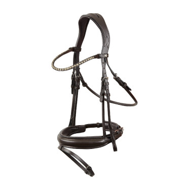 Briglia anatomica Horze Lockhart Marrone caffè