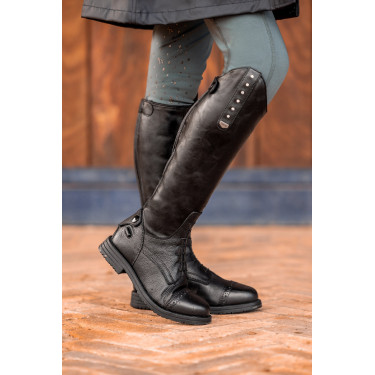 Stivali Horze Portland bambino con strass Nero Stivali Horze Portland bambino con strass Nero