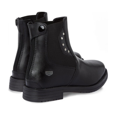 Stivali Horze Portland strass bambino Nero