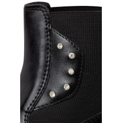 Stivali Horze Portland strass bambino Nero