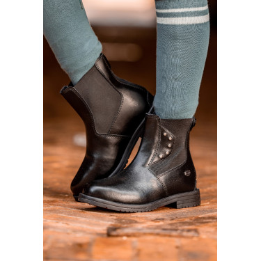 Stivali Horze Portland strass bambino Nero