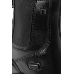 Stivali Horze in pelle Horze Kingston con doppia cerniera da donna Nero