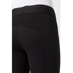 Leggings invernali da donna Horze Active con fondo in silicone Nero Leggings invernali da donna Horze Active con fondo in silicone Nero