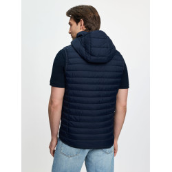 Gilet senza maniche con cappuccio LeMieux uomo Marina Blu marino