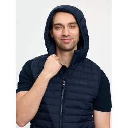 Gilet senza maniche con cappuccio LeMieux uomo Marina Blu marino
