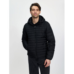 Piumino con cappuccio da uomo LeMieux Nero Piumino con cappuccio da uomo LeMieux Nero