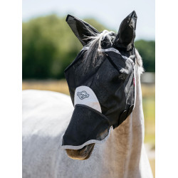 Maschera anti-mosche a visione a 360° grigia LeMieux Maschera anti-mosche a visione a 360° grigia LeMieux