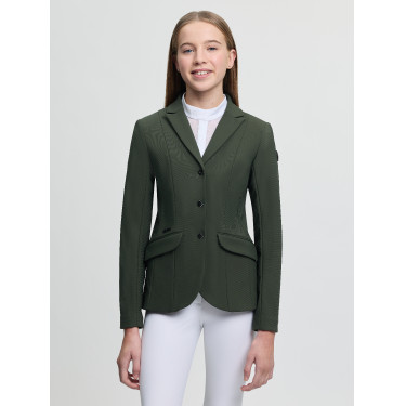 Giacca da concorso LeMieux Kennedy Young Rider Verde pino