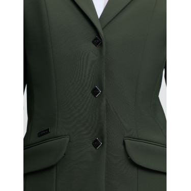 Giacca da concorso LeMieux Kennedy Young Rider Verde pino