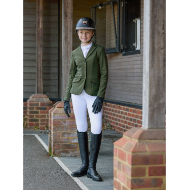 Giacca da concorso LeMieux Kennedy Young Rider Verde pino