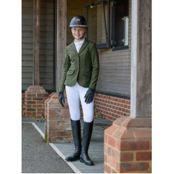 Giacca da concorso LeMieux Kennedy Young Rider Verde pino