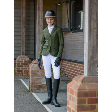 Giacca da concorso LeMieux Kennedy Young Rider Verde pino