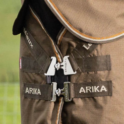 Coperta impermeabile LeMieux Arika Ripstop 100g Alpina Marrone