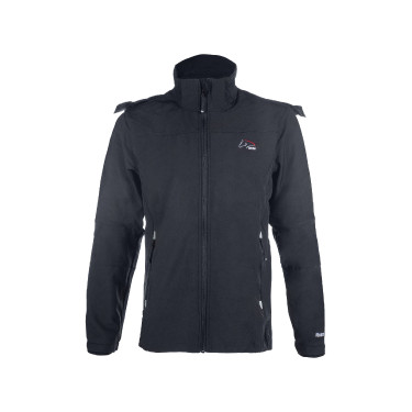 Giacca softshell Team HKM uomo Nero Giacca softshell Team HKM uomo Nero
