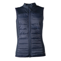 Gilet senza maniche HKM in jersey/nylon Basel II Style donna Nero