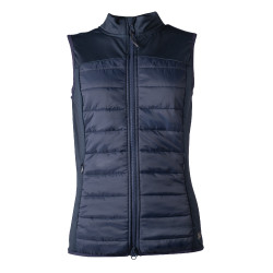 Gilet senza maniche HKM in jersey/nylon Basel II Style donna Blu profondo