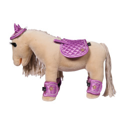 Set design Cuddle Horse HKM Fucsia Rosa Set design Cuddle Horse HKM Fucsia Rosa