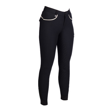 Pantaloni donna Lauria Garrelli Limone con fond grip in silicone Nero Pantaloni donna Lauria Garrelli Limone con fond grip in silicone Nero