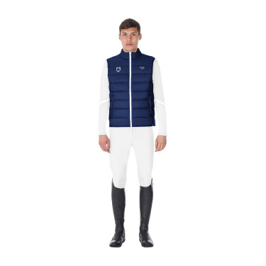 Gilet equitazione uomo senza maniche Equestro x FISE