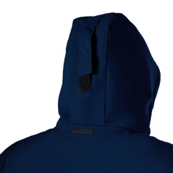 Giacca da uomo Equestro impermeabile e antivento in nylon Blazer marine Blu marino