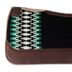 Tappetino western Pool’s classico Nero / bianco / verde
