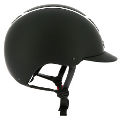 Casque Equithème Airy Noir / argenté Casque Equithème Airy Noir / argenté