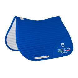 Sottosella da salto Equestro x FISE con logo ricamato Blu di Savoia Sottosella da salto Equestro x FISE con logo ricamato Blu di Savoia