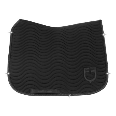 Sottosella da dressage Equestro Universe Wave Nero