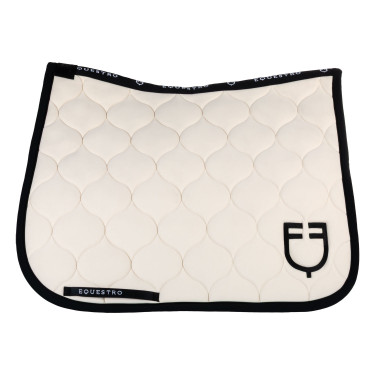 Sottosella da dressage Equestro trapuntato a cipolla Beige
