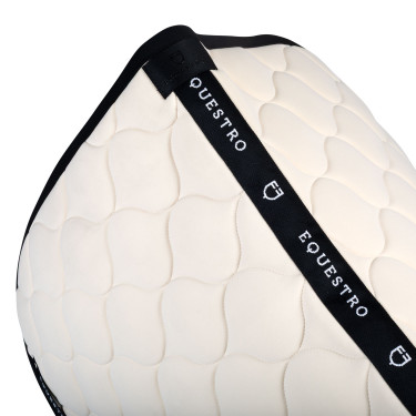 Sottosella da dressage Equestro trapuntato a cipolla Beige