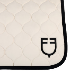 Sottosella da dressage Equestro trapuntato a cipolla Beige