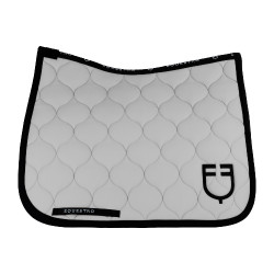 Sottosella da dressage Equestro trapuntato a cipolla Nebbia portuale Bianco Sottosella da dressage Equestro trapuntato a cipolla Nebbia portuale Bianco