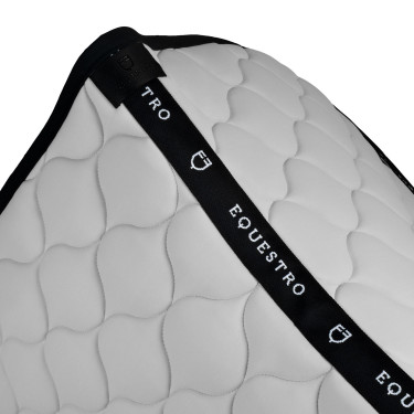 Sottosella da dressage Equestro trapuntato a cipolla Nebbia portuale Bianco Sottosella da dressage Equestro trapuntato a cipolla Nebbia portuale Bianco