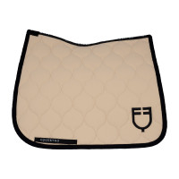 Sottosella da dressage Equestro trapuntato a cipolla Beige Sottosella da dressage Equestro trapuntato a cipolla Beige
