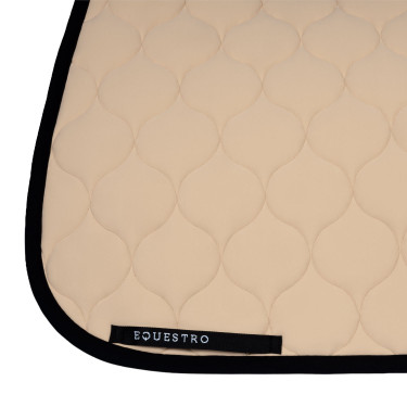 Sottosella da dressage Equestro trapuntato a cipolla Tan Oxford Rosa