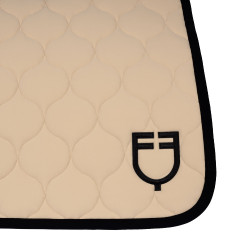 Sottosella da dressage Equestro trapuntato a cipolla Tan Oxford Rosa