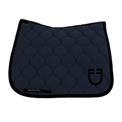 Sottosella da dressage Equestro trapuntato a cipolla Blazer marine Blu marino