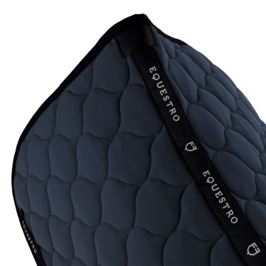 Sottosella da dressage Equestro trapuntato a cipolla Blazer marine Blu marino