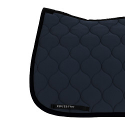 Sottosella da dressage Equestro trapuntato a cipolla Blazer marine Blu marino